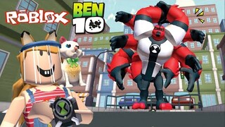 Roblox Ben 10 พี่เก่งนะ..น้องไหวหราา!!