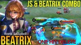 Beatrix One Hit Delete enemy with Johnson Combo Unli Gank - Top Global Beatrix - MLBB