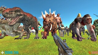 Granade Launcher VS All Units. Animal Revolt Battle Simulator