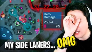 OMG... This team gave me Tank Roam and it happened  | Mobile Legends KHufra