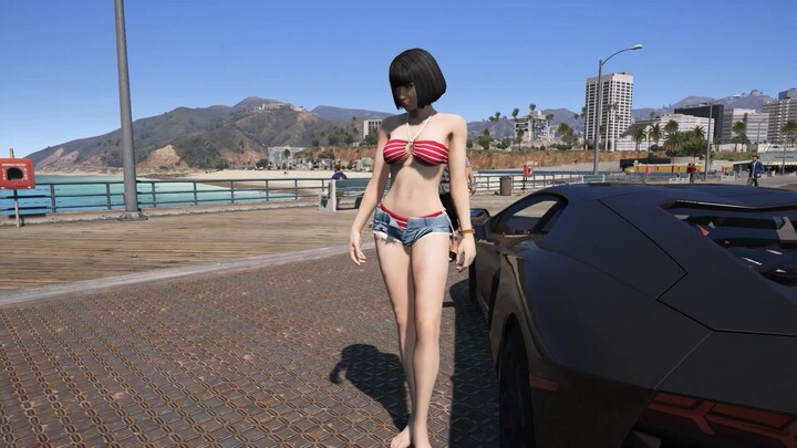 【GTA5】คุณภาพของภาพที่ชัดเจนมากหลังจากเพิ่ม MOD