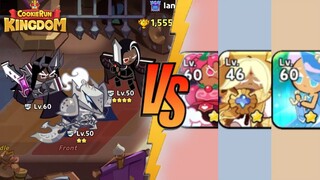 3 Charge Cookies vs. Hollyberry + Pure Vanilla + Sea Fairy Cookie