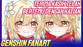 [Genshin  Fanart]Terima kasih telah bertemu dengan kalian