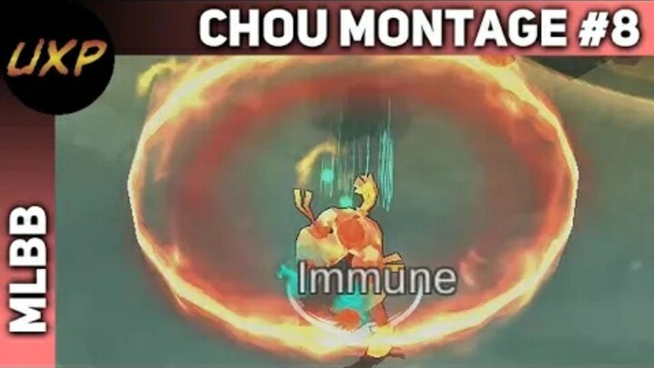 Chou MONTAGE #8 - Long kicks and immune Fanny, Harley and Lord steal | unXpected | MLBB