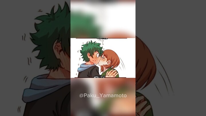 IZUOCHA 💖(Izuku x Ochako) #myheroacademia #anime #edit #ship #couple #izukumidoriya #ochako #deku