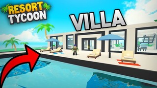 NEW VILLA! | Tropical Resort Tycoon (Roblox)