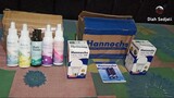 Unboxing Paket Produk Hannochs Lampu LED Click & Dim 10W | Tosca Hair Tonic Deodorant Spray Tawas