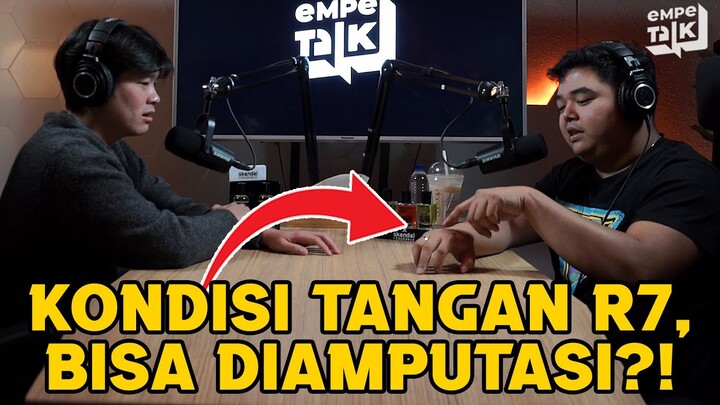 WAJAR R7 SAMPE REHAT, BEGINI KONDISI TANGANNYA!! INI SOSOK PENGGANTI R7 DI RRQ?! - EMPETALK R7