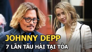 7 lần Johnny Depp bật cười đầy ẩn ý ở phiên tòa kiện vợ cũ Amber Heard