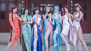 换上旗袍 歌咏春天❃咏春❃七朵【王者荣耀】