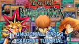 Yu-Gi-Oh POWER OF CHAOS - UNLOCK ALL CARDS (TUTORIAL) | Exagear | Android