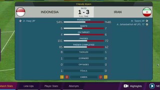 Highlights Indonesia vs Iran