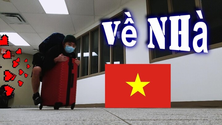 Vlog12: VỀ NHÀAAAAAAAAAAAAAAAA (covid edition)