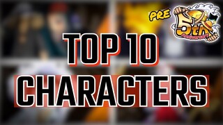 OPBR TOP 10 Characters Pre 5th Anniversary 2024 | One Piece Bounty Rush