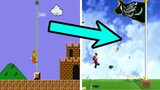 1-1 from Super Mario Bros. REMADE in Super Mario Galaxy 2