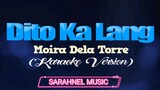 DITO KA LANG - Moira Dela Torre "from FLOWER OF EVIL" (KARAOKE VERSION)