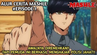 Diremehkan MASH BURNEDEAD tanpa kekuatan SIHIR melawan POLISI JAHAT - Alur Cerita Mashle Episode 1