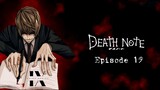 DEATH NOTE Episode 19 Tagalog Dub