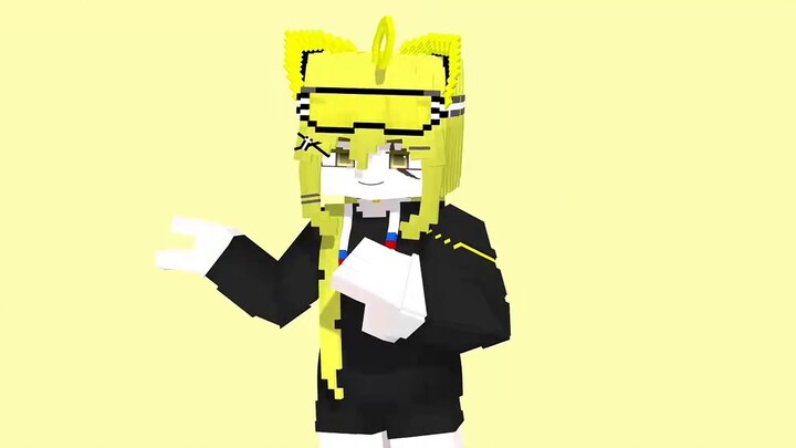 【Minecraft/Handwritten】Happy to serve