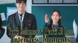 [FMV] Park Solomon & ParkJi Hoo | Interview Moments #parkjihoo #parksolomon #allofusaredead