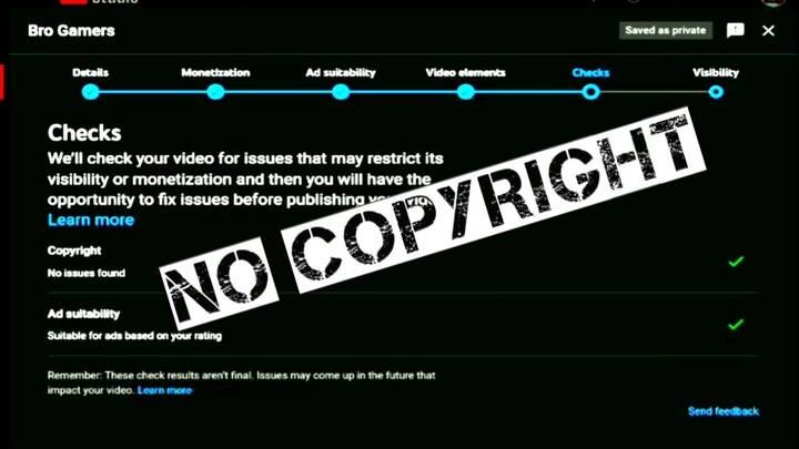 UPLOAD YOUR VIDEOS WITHOUT COPYRIGHT USING CHROME BROWSER