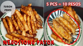 TURON FRIES  NEGOSYONG PATOK W COMPUTATION 75 PESOS LANG MAY TRENDING