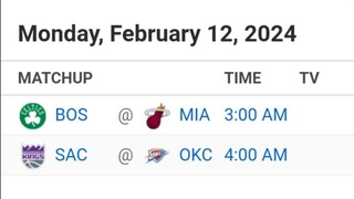 NBA Picks l February 12, 2024 l Philippine Time | Pinoy Silent Picks