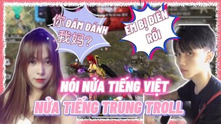 [Free Fire] Yến Nhi Nói Xen Lẫn Tiếng Việt Lẫn Trung Tấu Hài Cười Đau Bụng