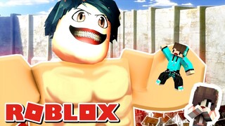 LEBIH BAIK AKU MA-TI DARIPADA DESAKU DIHANCURKAN TITAN DI ROBLOX