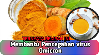 rempah mengurangi batuk Gejala Omicron