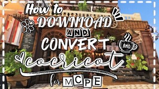 💫 How to DOWNLOAD COCRICOT MOD / TEXTURE PACK for MCPE | The girl miner ⛏️