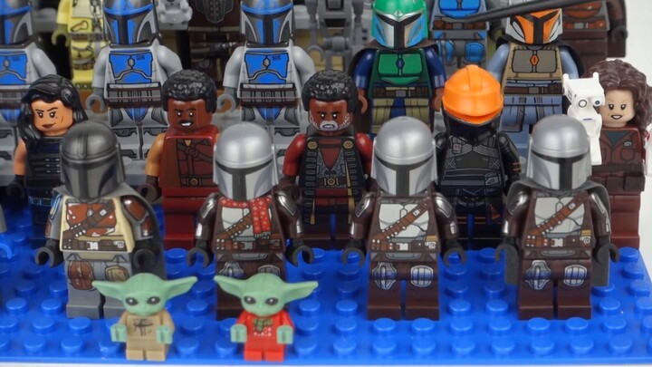 Let me summarize the LEGO Star Wars figures I have collected since I started.
