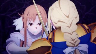 Sword Art Online: Alicization S2 - 10 | Asuna vs Alice | Fighting for Kirito (Longer video inserted)