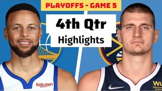 Golden State Warriors vs. Denver Nuggets Full Highlights 4th QTR | April 27 | 2022 NBA Season