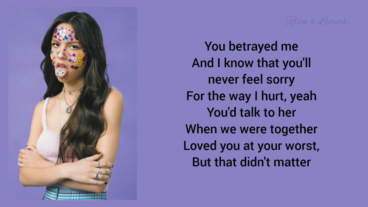 Olivia Rodrigo – Traitor (Lyrics) - BiliBili