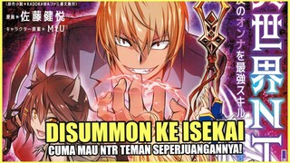 Ini MC nya di summon ke isekai habis itu malah NTR temen seperjuangannya sendiri #anime #ntr