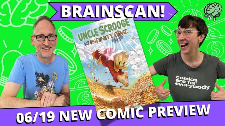 BrainScan 6/19 This Week's Comics DESTRO UNCLE SCROOGE FOOL NIGHT Green Brain Comics