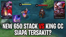 ALDOUS NEW 650 STACK VS MARTIS KING CC ~ MLBB