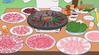 [Phim ảnh] Cuối cùng gia đình Nohara cũng có một bữa tối thịt nướng