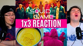 REACTING to *1x3 Squid Game* UMBRELLA GAMES??!! (First Time Watching) Tv Shows