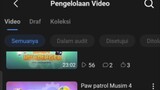 Daftar video Bstation saya. dan cara membuat video subtitle Indonesia
