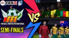 FIFA 14: FFI World Cup 2023 | Cameroon VS Australia (Semi-Finals)