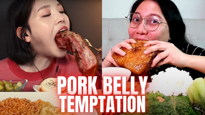 ASMR Best Pork Belly Temptation | Mukbang Highlights | Mukbang Compilation Eating Sound