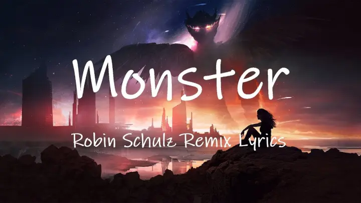 LUM!X, Gabry Ponte - Monster (Robin Schulz Remix) [Lyrics] | monster how should I feel? tiktok