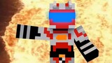 I used Minecraft to restore the Armor Warrior title sequence
