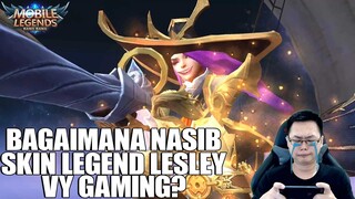 INI DIA NASIB SKIN LEGEND LESLEY VY GAMING - APAKAH MOONTON MENIPU?!? MOBILE LEGENDS