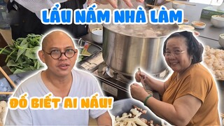 Color Man và gia đình ăn lẩu nấm nhưng nước lẩu hình như có gì đó "sai sai" nha