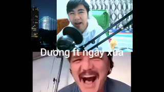 Dương fg ngày xưa và bây giờ phiên bản pedro pascal crying meme.