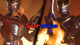 [Image quality restoration] Survival Dragon Rider VS Survival Night Rider, but watch it live!