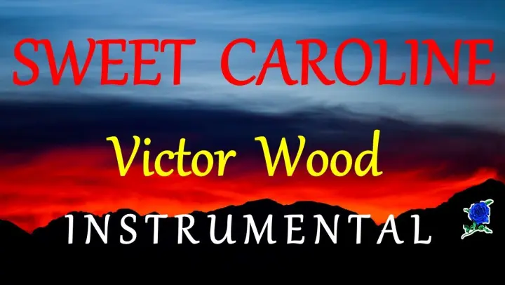SWEET CAROLINE   VICTOR WOOD instrumental lyrics